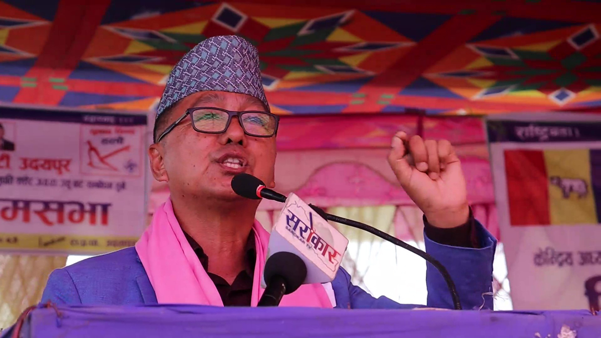 ‘विदेशीलाई सजिलो हुने सरकार बनाउनबाट गठबन्धनलाई रोक्नुपर्छ’